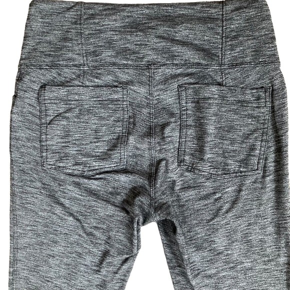 Athleta Women's Size Small Metro High Waisted Legging Gray Pockets - Picture 3 of 9